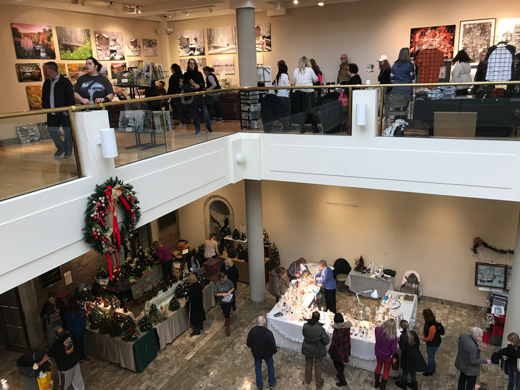 The American Holiday Arts and Crafts Show at The Butler Art Museum.