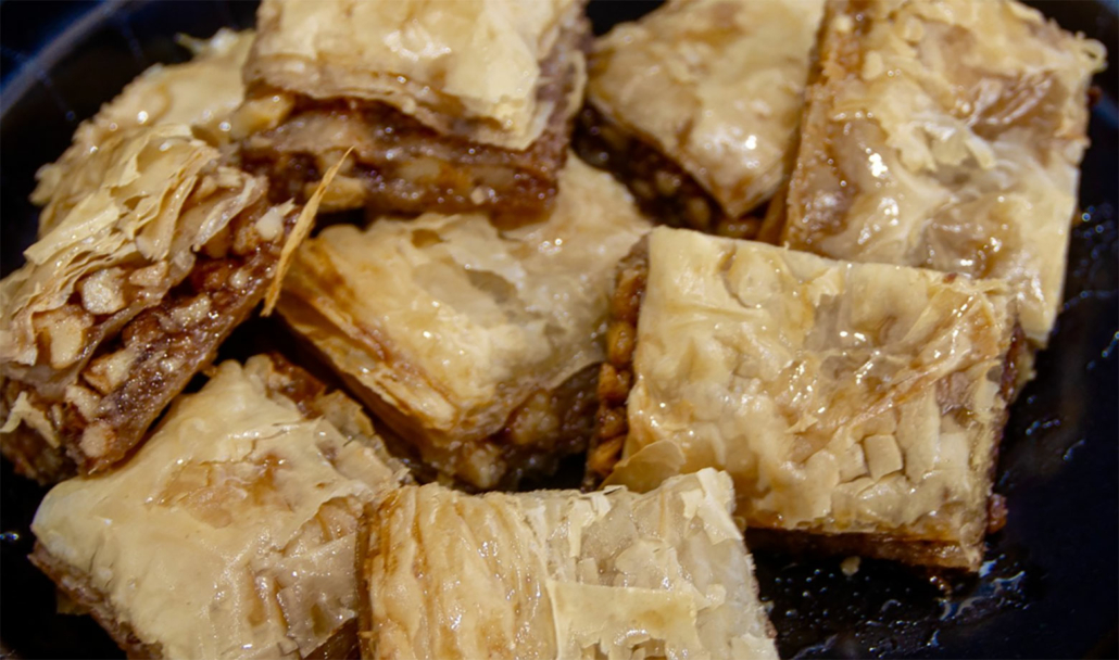 Baklava from Abigail’s Bakery Creations in Austintown, Ohio.