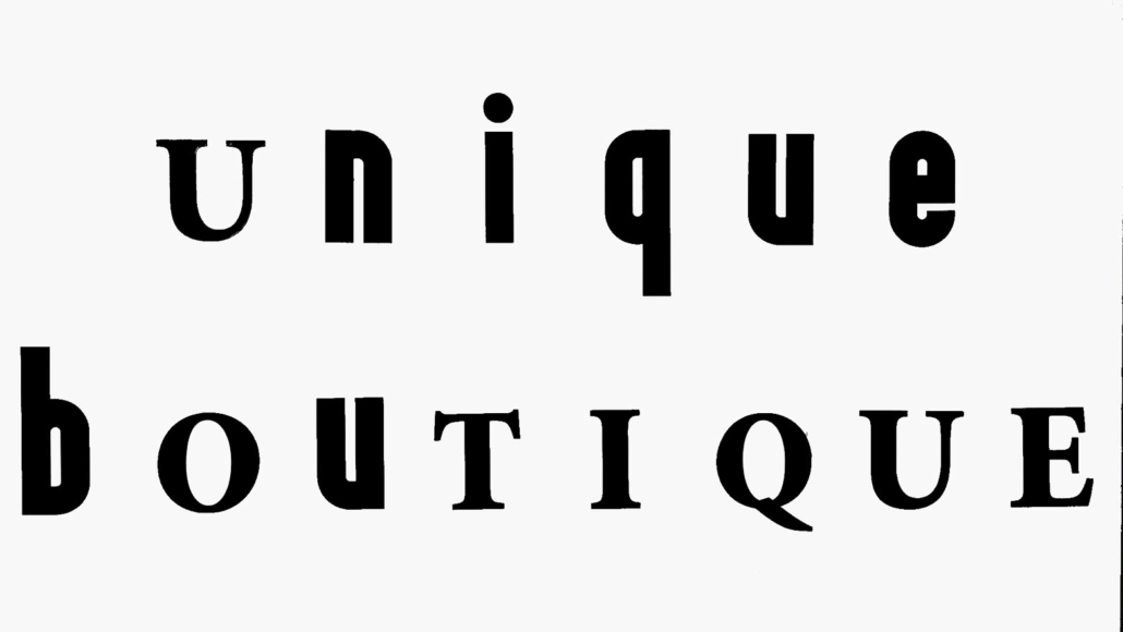 Logo for Unique Boutique Youngstown.