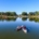 Campers kayaking at Lake Milton_Berlin Lake KOA Holiday..