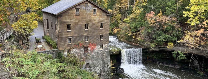 Lanterman’s Mill at Mill Creek MetroParks in Youngstown, Ohio.